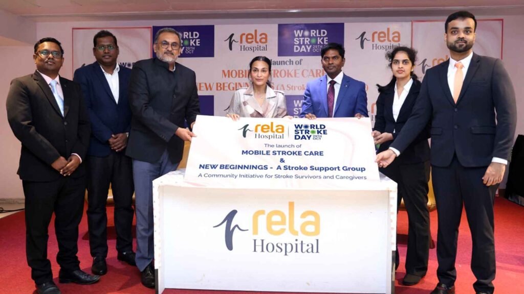Aishwarya Rajinikanth launches Rela Hospital's Mobile Stroke Care Unit & Support Group