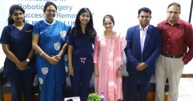 Gleneagles Hospitals Robotic Removal big Fibroid Uterus