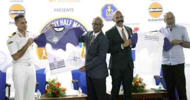 Indian Navy chennai Half Marathon T-Shirt launch