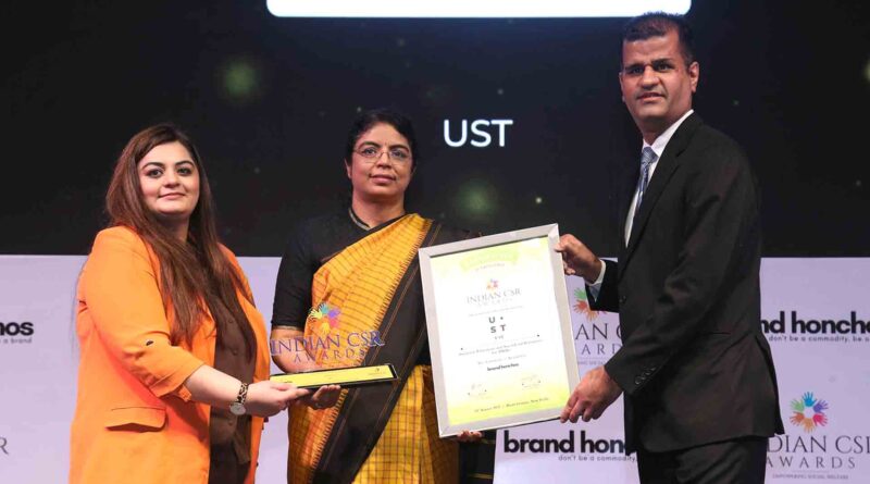UST Wins Indian CSR Awards 2025
