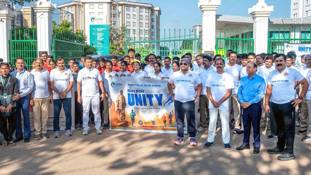 gitam National Unity Day marathon