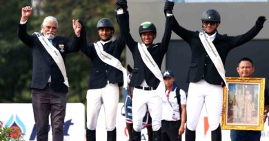 Ashish Limaye win gold at Asian Equestrian Championships
