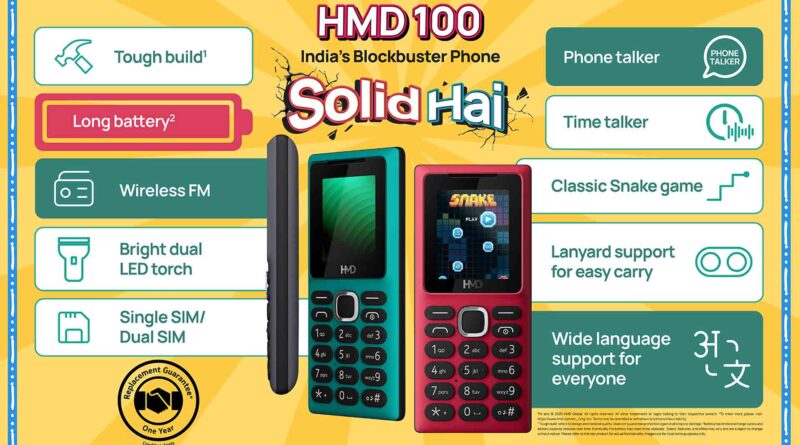 hmd keypad phone hmd 100