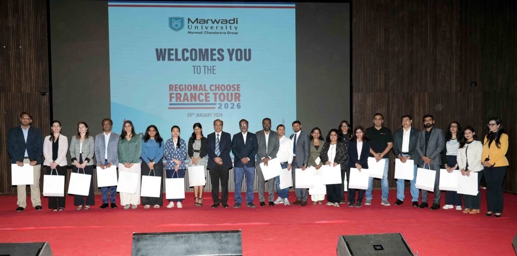 Marwadi University Choose France Tour 2026
