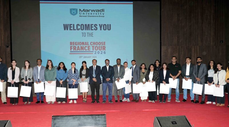 Marwadi University Choose France Tour 2026