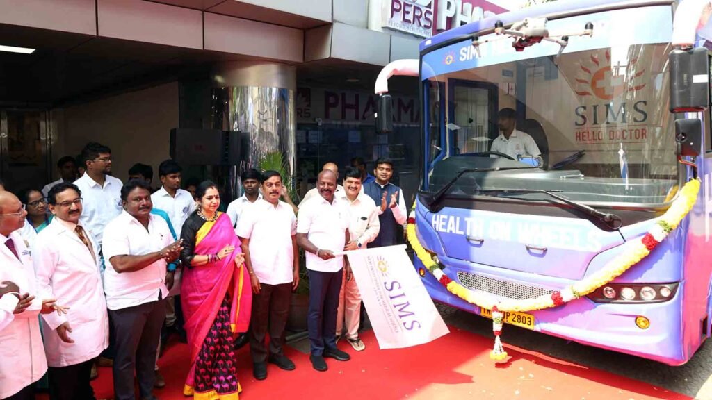 SIMS Hello Doctor- India’s First 24-7 Digital Medical Bus Launched in Tamil Nadu