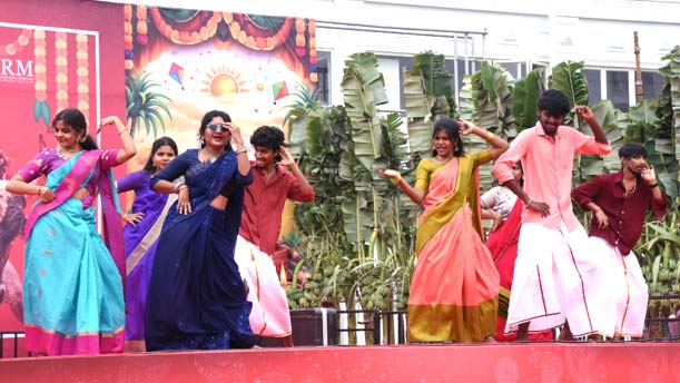 srm university pongal celebrations