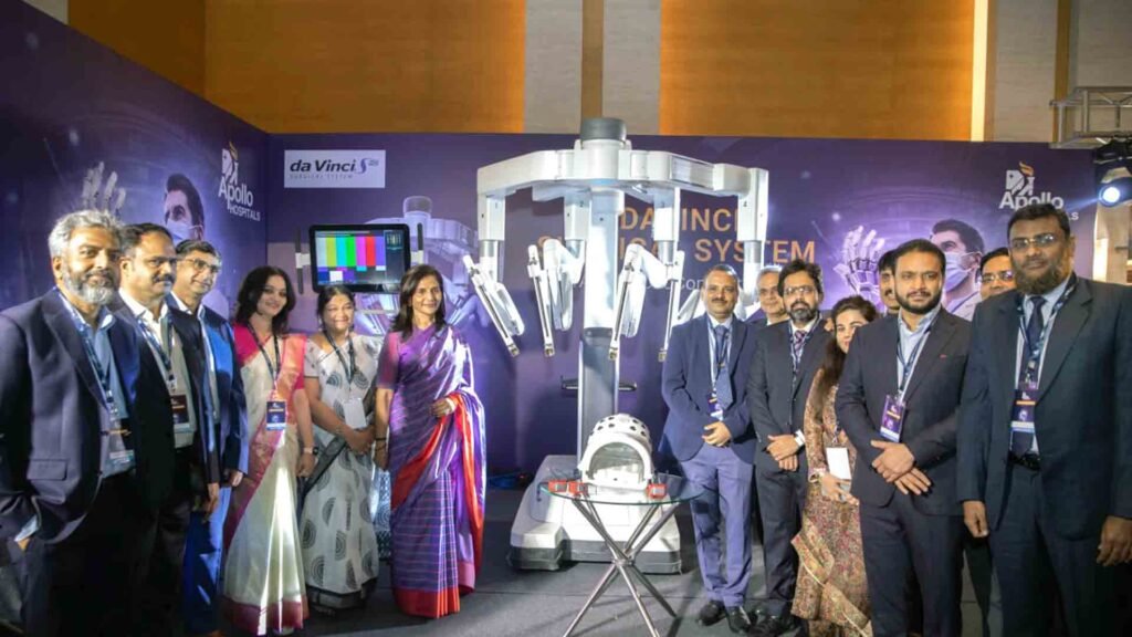 Apollo Hospitals 8000 robotic surgeries Chennai