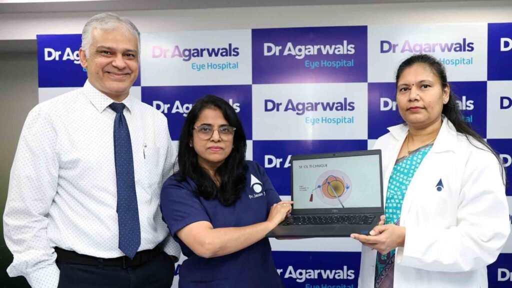 Dr Agarwals world-first eye surgery