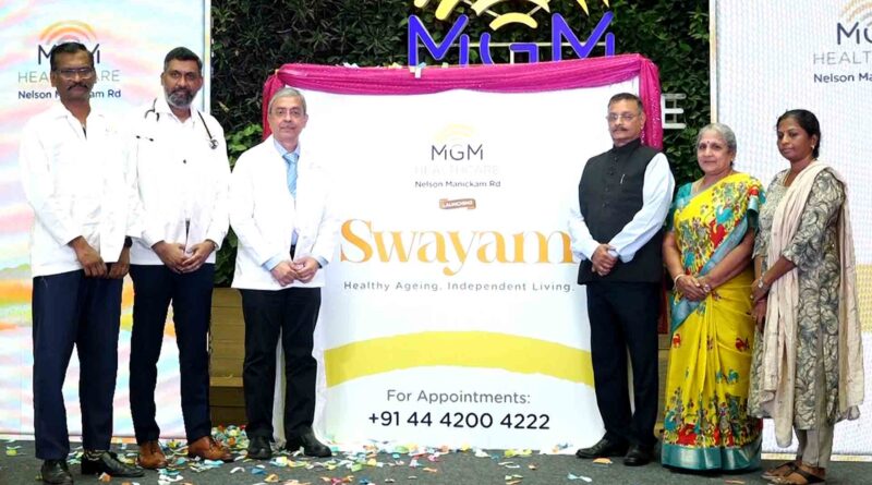 MGM Healthcare Swayam geriatric program Chennai