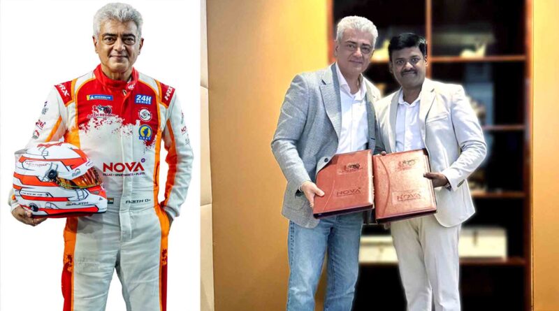 NOVA Partners with Ajith Kumar Racing