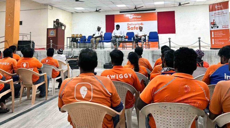 Swiggy Chennai road safety training