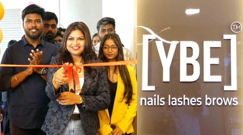 YBE Nails Lashes Brows launch in chennai