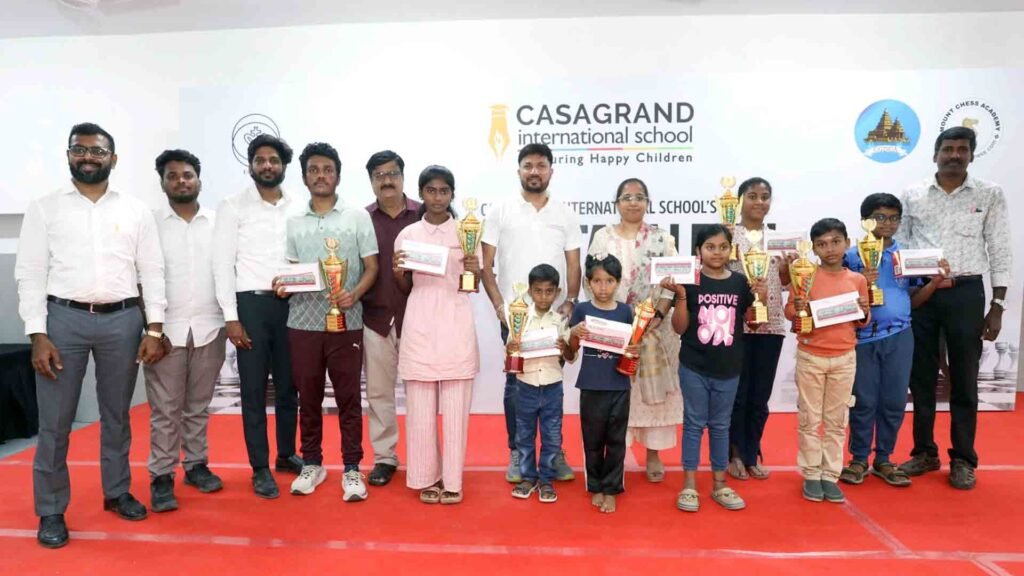 Casagrand International School State Chess Tournament 2026