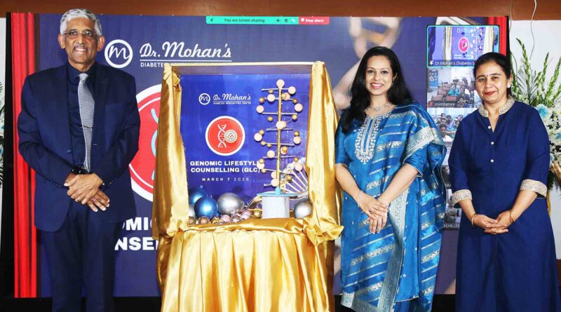 Genomic Lifestyle Counselling Dr Mohan’s Diabetes Centre