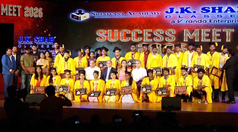 JK Shah Classes Success Meet 2026 Chennai