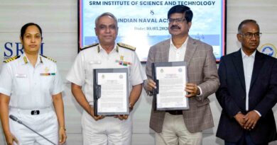 SRMIST Indian Naval Academy MoU