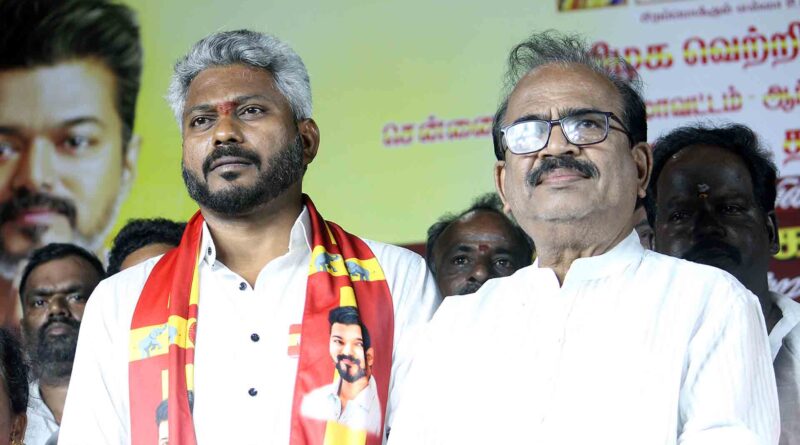 TVK policy awareness meeting R.K. Nagar Chennai