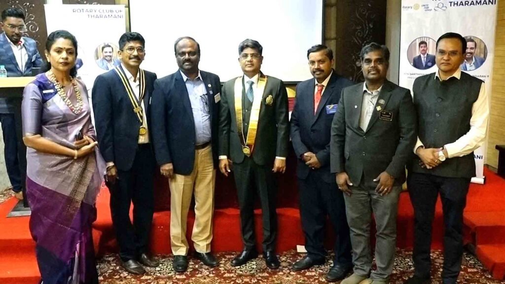 Rotary Club of Tharamani District Governor Visit 2026