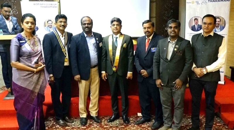 Rotary Club of Tharamani District Governor Visit 2026