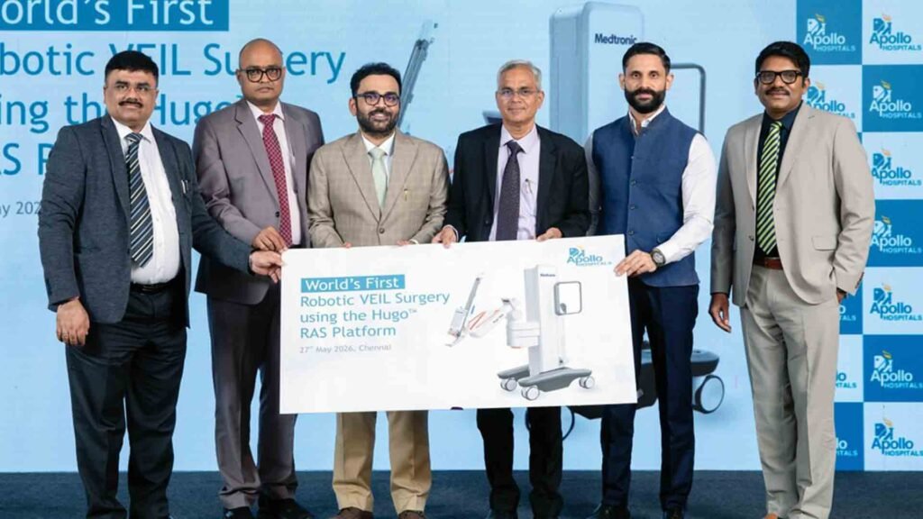 Apollo Chennai robotic VEIL surgery
