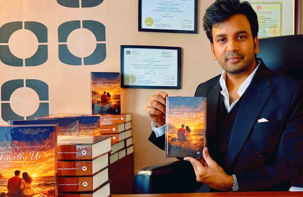Harihara Arun Somasankar Finally Us Novel Release