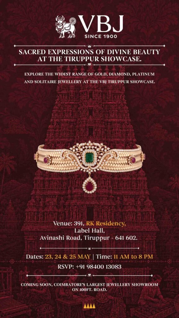 VBJ jewellery exhibition Tiruppur