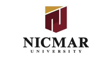 NICMAR university logo