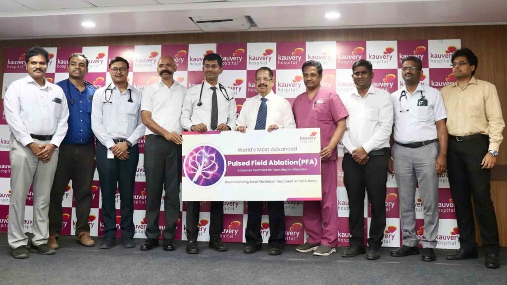 kauvery hospital pulsed field ablation pfa launch
