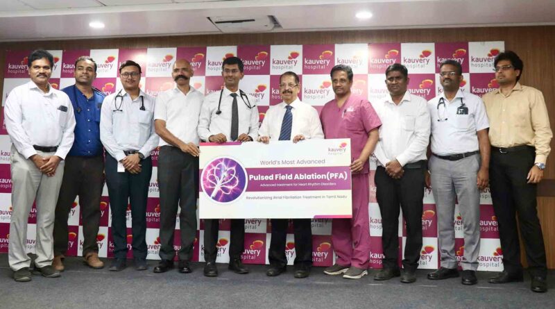 kauvery hospital pulsed field ablation pfa launch