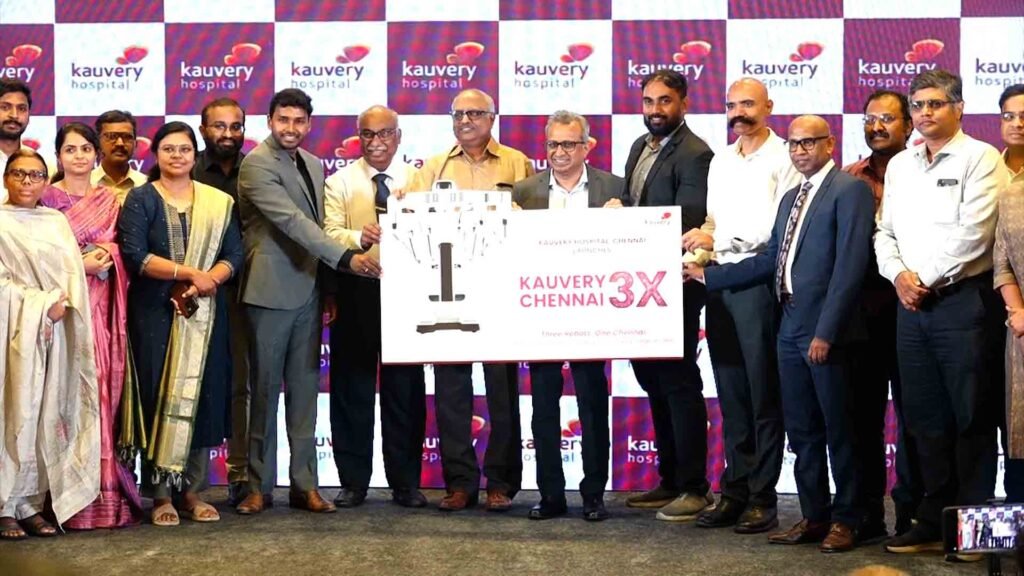 Kauvery 3X Chennai robotic surgery programme