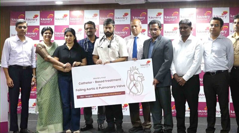 Kauvery Hospital Double Heart Valve Catheter Treatment