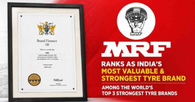 MRF Most Valuable Tyre Brand 2026