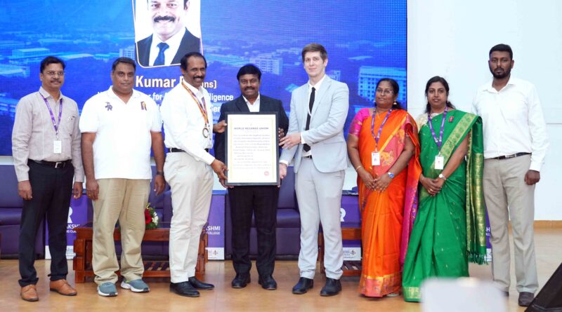 Rajalakshmi Engineering College World Record AI NEXUS 2026
