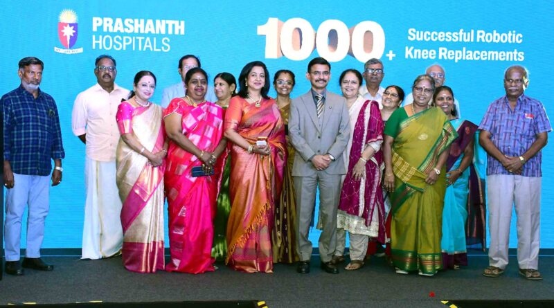 chennai prashanth hospital robotic knee replacement surgery
