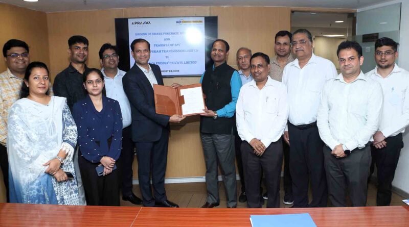 Apraava Andhra Pradesh transmission project