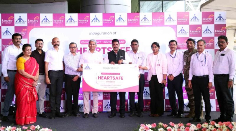 Chennai Airport AED Installation