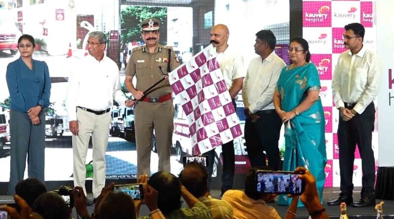 Kauvery Hospital Chennai Launches 5G Ambulances for Real-Time Patient Monitoring