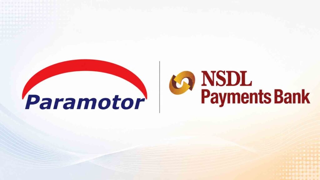 Paramotor NSDL Payments Bank partnership