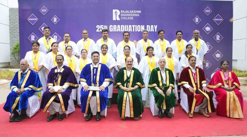 Rajalakshmi Engineering College Graduation Day