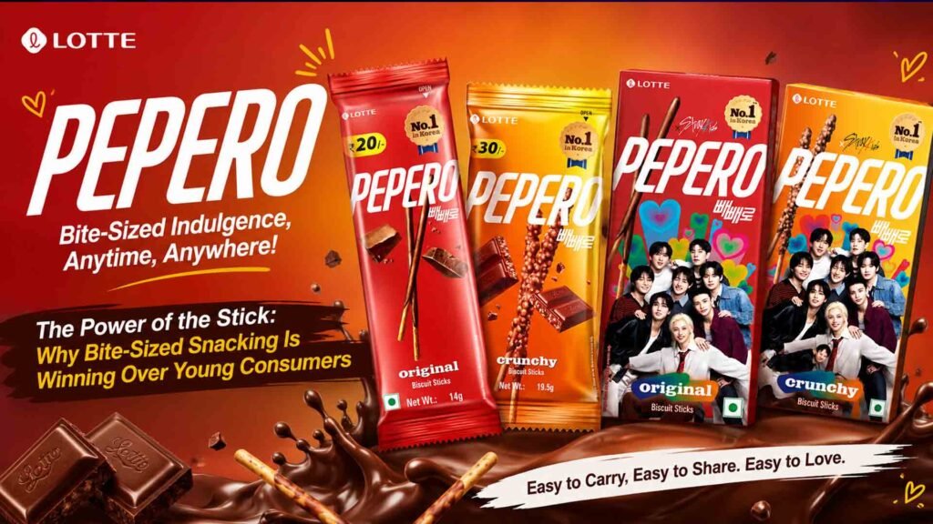 PEPERO bite-sized snacks