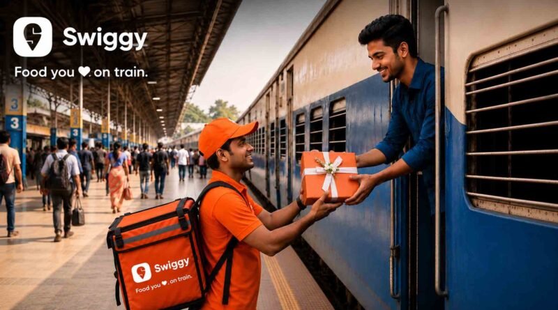 swiggy food on train growth