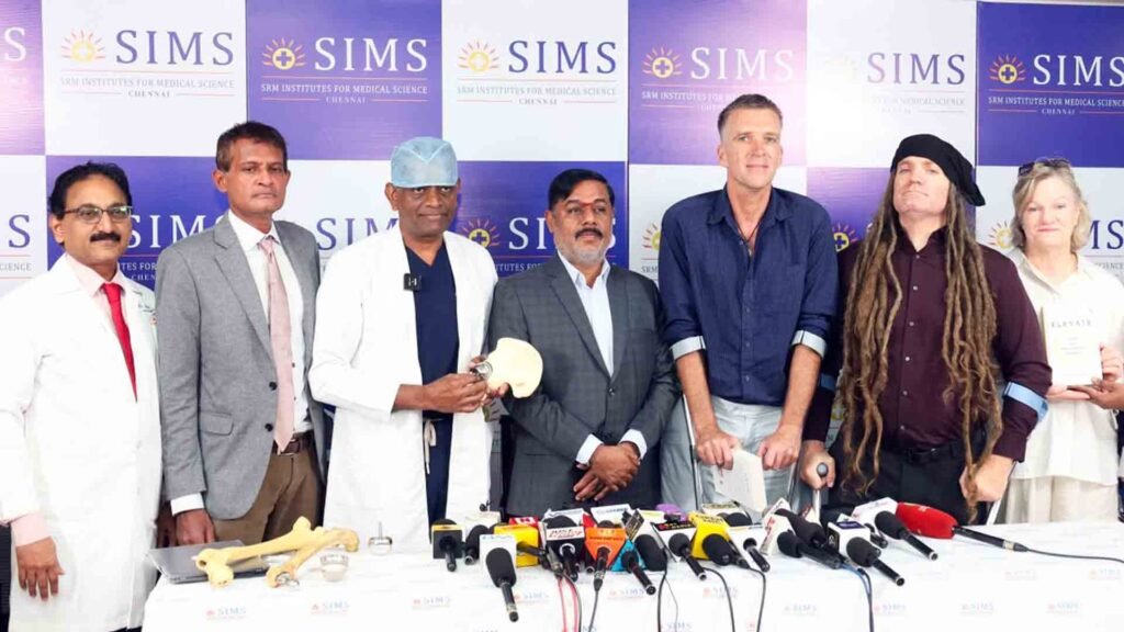 Asia’s first bone-sparing hip procedure