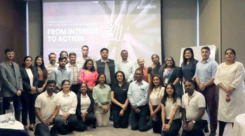 Embassy Engage CSR collaboration