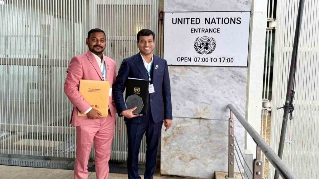 Tamil voice at UN summit DAC Developers sathish kumar