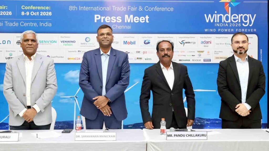 Windergy India 2026 Tamil Nadu wind manufacturing