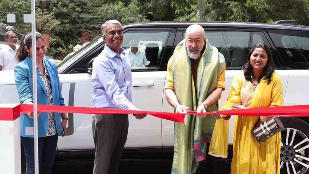 JLR luxury car showroom in Chennai