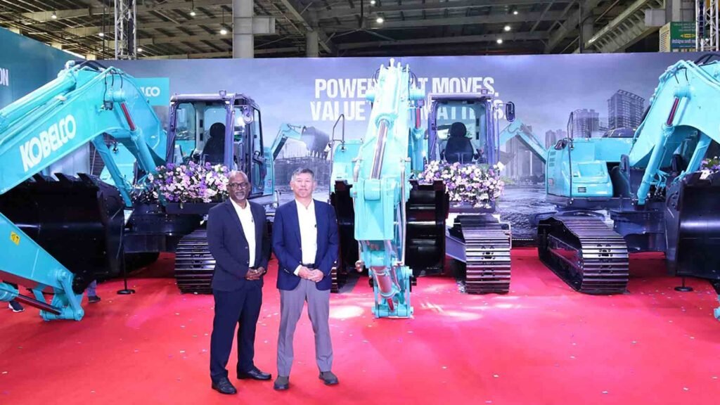 Kobelco new excavator models in India