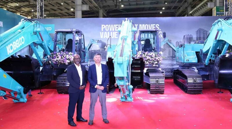 Kobelco new excavator models in India