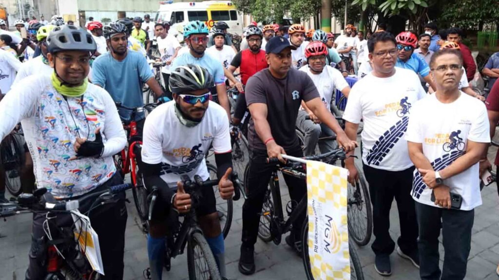 Pedal for Liver Cyclothon Chennai